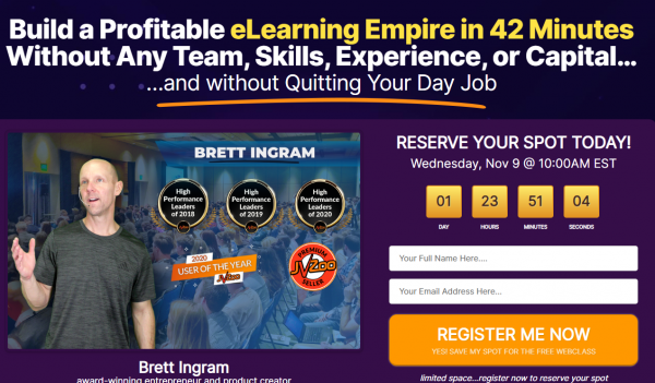 eLearn Empire OTO All 6 OTOs Details Here + VIP 2,000 Bonuses