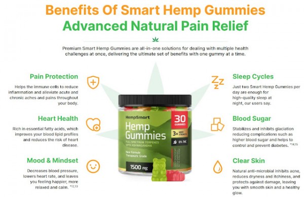 Embrace the Bliss: HempSmart CBD Gummies Israel להרמוניה פנימית