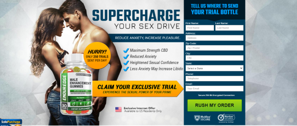 Enduredge Male Enhancement CBD Gummies - The Perfect Solution for Men of All Ages