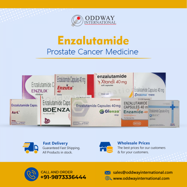 Enzalutamide chung với chi phí thấp nhất từ ​​nhà cung cấp và nhà xuất khẩu