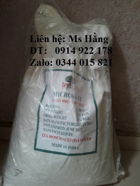 Enzyme MICROBATE xử lý nước, cắt tảo hàng Ấn Độ