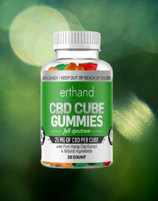 Erthand CBD Cube Gummies - Natural Hemp Ingredients That Work?