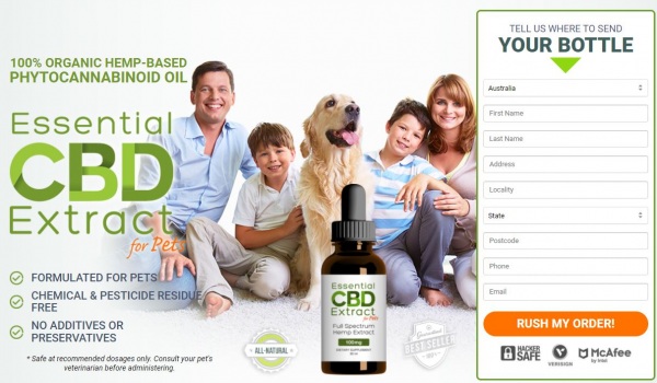 Essential CBD Extract for Pets UK, AU, NZ, IN, IE, ZA & SG – Hoax Or Legit
