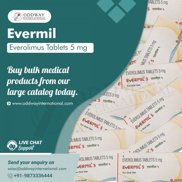Evermil 5mg Everolimus Tablet với giá tốt nhất