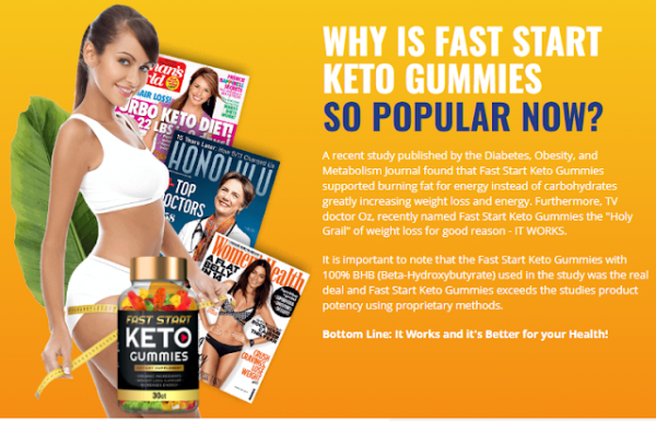 Fast Start Keto Gummies: The Science-Backed Solution to Weight Loss