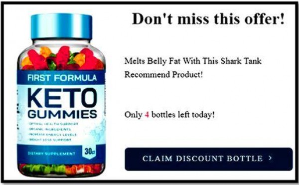 First Formula Keto Gummies reviews 2023