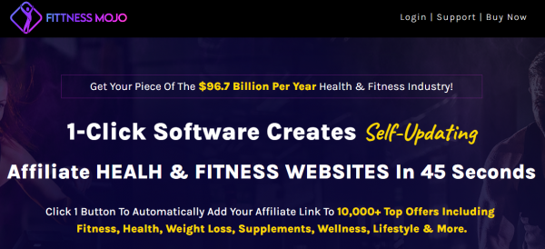 FITTNESS MOJO OTO 1 to 6 OTOs Bundle Coupon + 88VIP 3,000 Bonuses Upsell