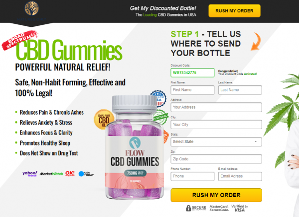 Flow CBD Gummies *To 15 Review*  Relieve From Chronic Pain & Aches!