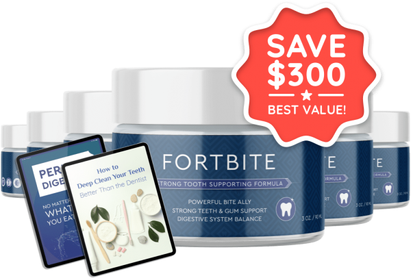 FortBite (#1 Tooth Support Powder) Improves The Health Of Your Tteeth And Gums?