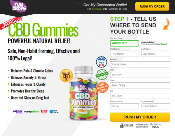 Fun Drops CBD Gummies Customer Reviews