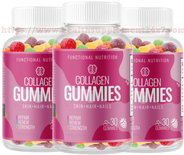 Functional Nutrition Collagen Gummies #1 Anti-Aging Skincare, Boost Collagen Level!