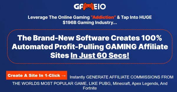 Gameio OTO - ALERT! YOU WON’T BELIEVE THIS PROGRAM!