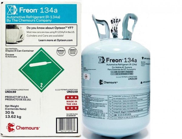 Gas Chemours Freon R134a 13.62Kg