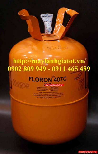Gas lạnh Floron R407 - 0902809949