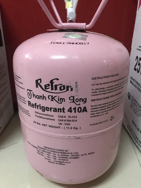 Gas máy lạnh R410A Refron - Phân phối R410A Refron - 0902 809 949