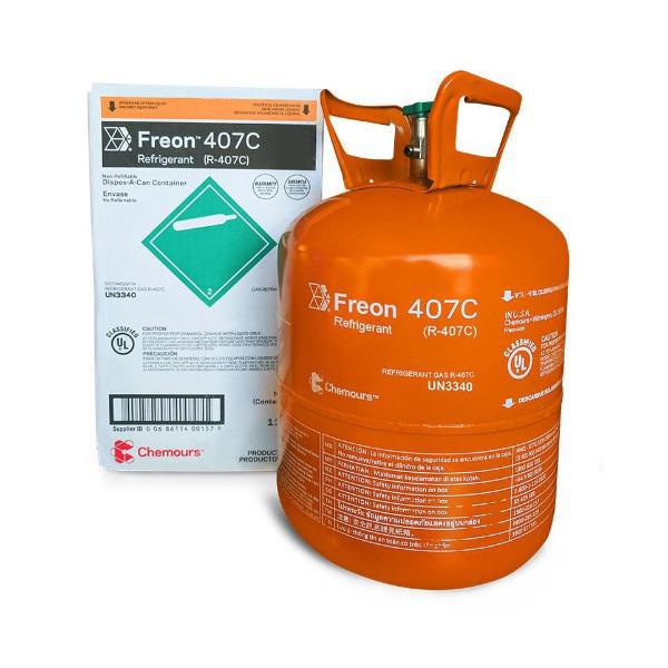 Gas R407C Chemours Freon 11,35kg USA