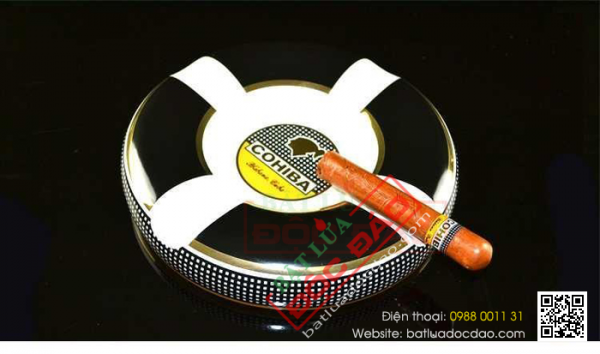 Gạt tàn xì gà (cigar) Cohiba sứ cao cấp 4 điếu 830-3A1