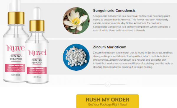 Get Smooth Skin with Nuvei Mole & Skin Tag Corrector Serum