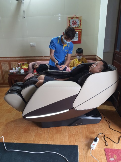 Ghế massage Lifesport LS-350plus - Đỉnh cao của sự êm ái