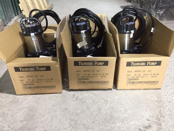 Gía bán bơm Tsurumi 50PU2.4 xuất xứ Nhật Bản LH: 0983.480.896 
