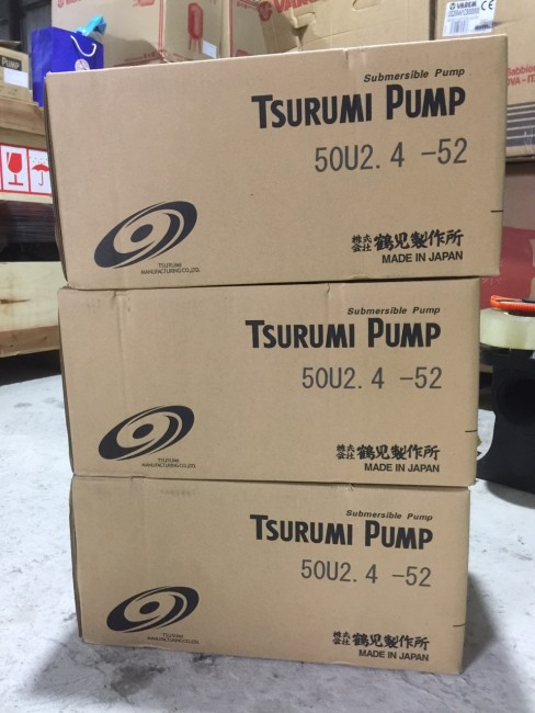 Gía bán máy bơm Tsurumi 50U2.4, 50U2.4S điện 3pha =>Gọi(*0983.480.896*)