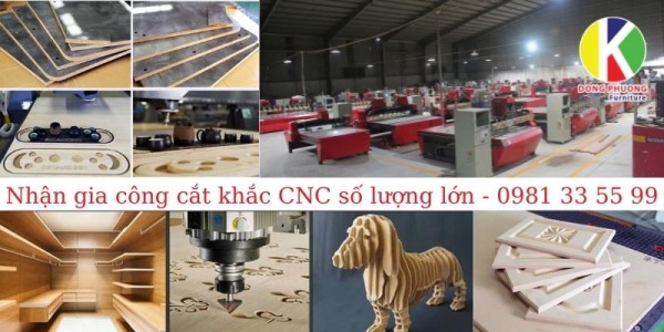 Gia công cắt khắc CNC tại Bình Dương, Đồng Nai