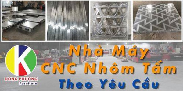 GIA CÔNG CNC NHÔM TẤM BÌNH DƯƠNG GIÁ RẺ