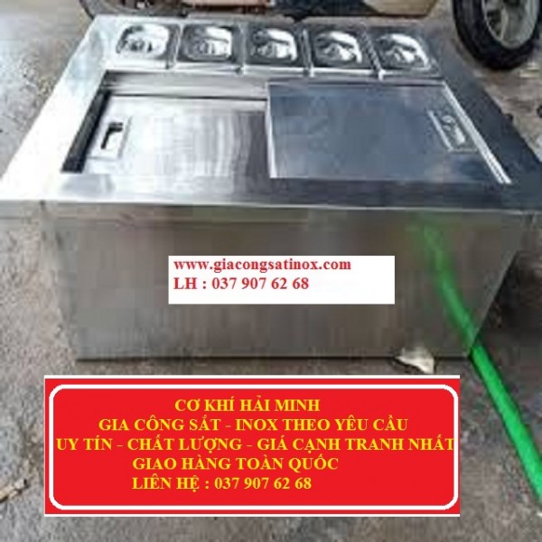 Gia công thùng đá inox giá rẻ tại TPHCM