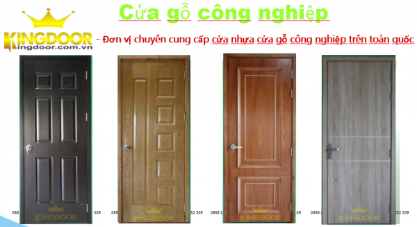 Giá cửa gỗ công nghiệp tại Ninh Hòa - Khánh Hòa 2021 - kingdoor