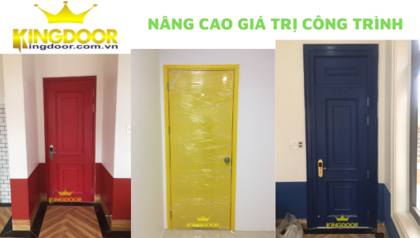 Giá cửa nhựa Composite tại TPHCM - Cửa nhựa giả gỗ cao cấp |Kingdoor