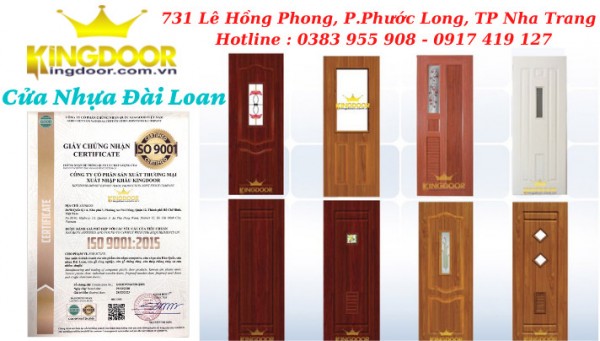 Giá cửa nhựa Đài Loan tại Phú Quốc - Cửa nhựa giả gỗ giá rẻ, bền, đẹp