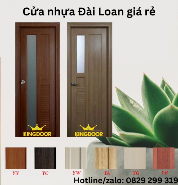 Giá cửa nhựa Đài Loan