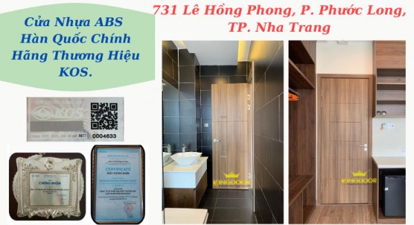 Giá cửa nhựa giả gỗ ABS tại Bình Chánh - Cửa nhựa chính hãng giá rẻ