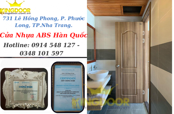 Giá cửa nhựa giả gỗ ABS tại Vũng Tàu - Cửa nhựa chính hãng Hàn Quốc
