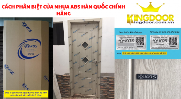 Giá cửa nhựa Hàn Quốc tại Cần Thơ 2021 - kingdoor
