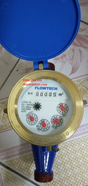 Giá đồng hồ đo nước Flowtech chính hãng tại Hà Nội