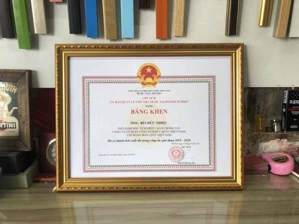 Gía khung bằng khen 12/2021 - Cường Thịnh