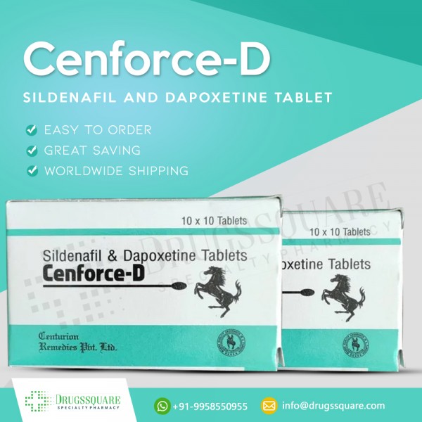 Giá máy tính bảng Cenforce D (Sildenafil Citrate và Dapoxetine)