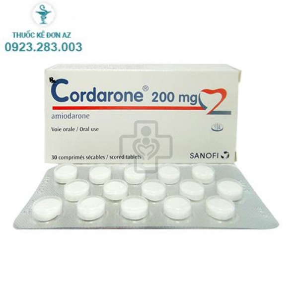 Giá thuốc Cordarone 200mg bao nhiêu? Bán ở đâu? Mua ở đâu Hà Nội?