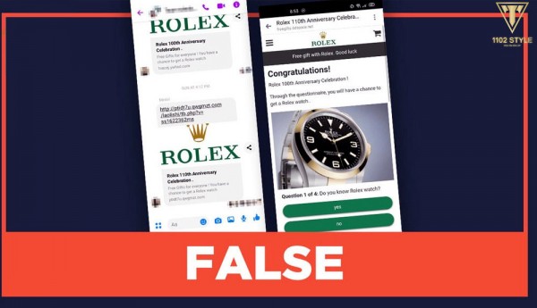 Giảm giá đồng hồ Rolex kỷ niệm 110 năm là gì ? Liệu có đáng tin