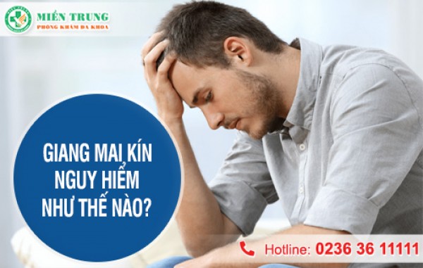 Giang mai kín nguy hiểm như thế nào? 