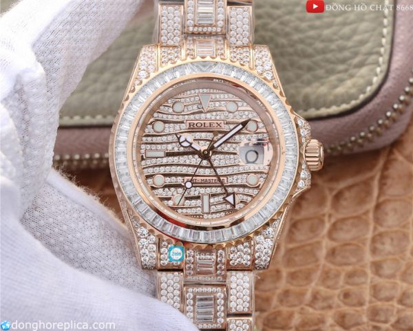 Giới thiệu đồng hồ nam Rolex gmt 3285 super fake cao cấp