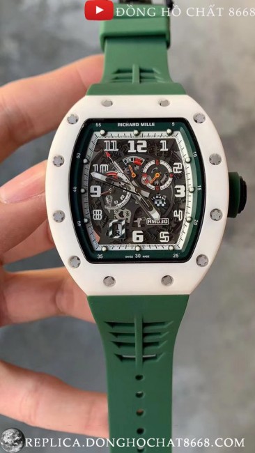 Giới thiệu đồng hồ Richard Mille RM 030 Green Ceramic