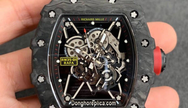 Giới thiệu đồng hồ Richard Mille RM 35-01 Carbon siêu cấp
