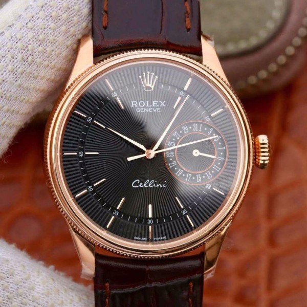 Giới thiệu đồng hồ Rolex Cellini Everose Gold Date 50515 39mm