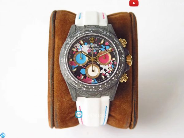 Giới thiệu đồng hồ Rolex Daytona 7750 Movement Cosmograph Carbon Rubber