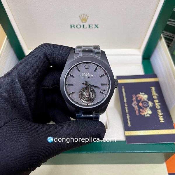 Giới thiệu đồng hồ Rolex Milgauss 11640 gv price LNT01HS-01 Label Noir Replica