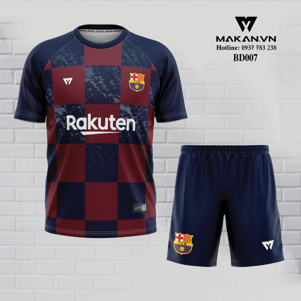 Giới thiệu mẫu áo đấu Barca chính hãng tại Makan