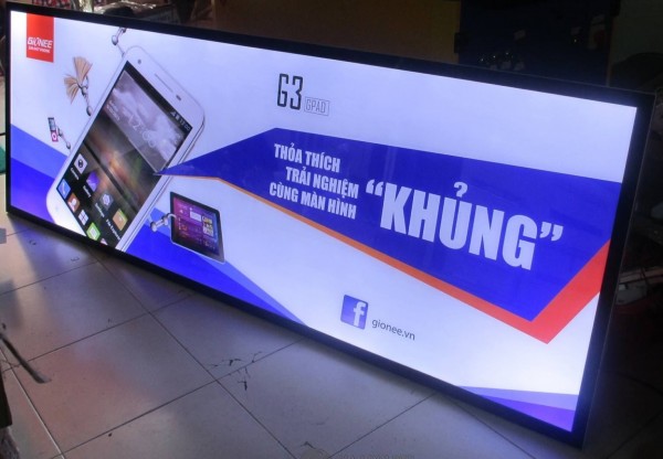 Giới thiệu qua mẫu biển quảng cáo ngoài trời